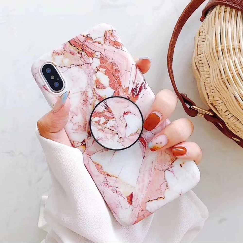 NEW iPhone Max/XR/X/XS/7/8/ Plus Marble Case